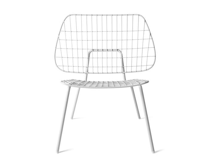 WM String Lounge Chair, White