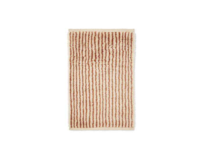 Koberec Kami Knotted 80x120, off-white/red brown