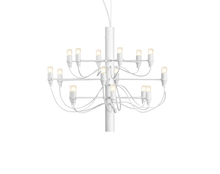 Luster 2097/18 Frosted Bulbs, matte white