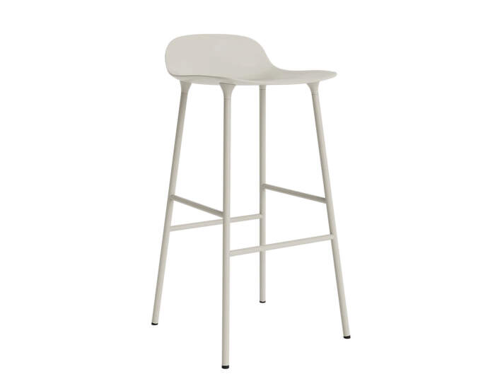 Barová stolička Form 75 cm, light grey