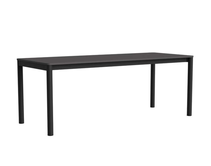 Stôl Annex Flush 200x80, charcoal/dark grey