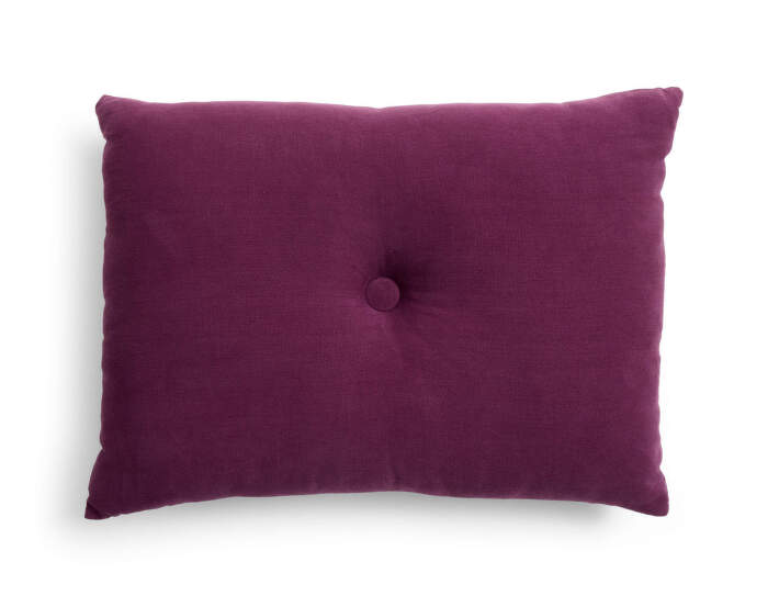 Vankúš Dot Linen, burgundy