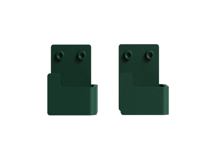 Vešiaky Bath Hook - set 2 ks, green