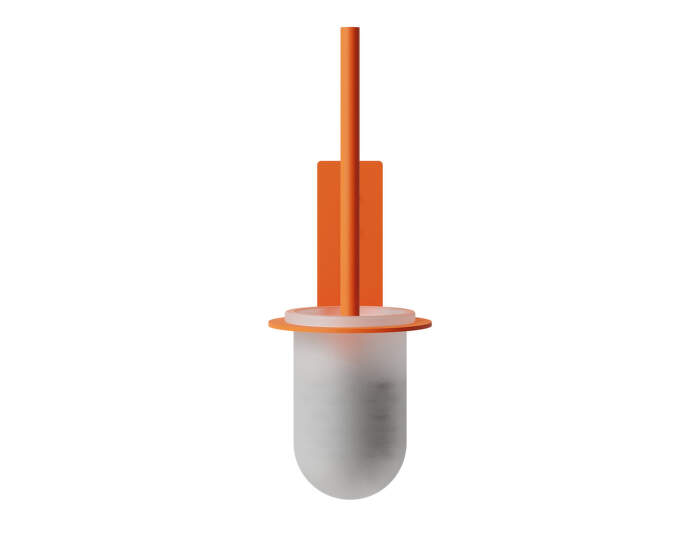 WC kefa Toilet Brush, orange