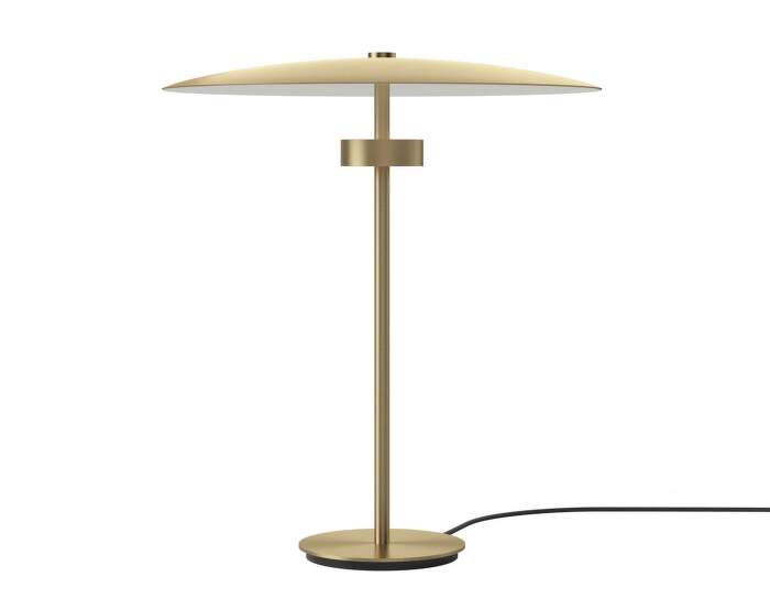 Stolná lampa Reflection, brass lacquered aluminium