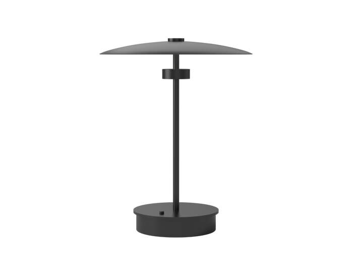 Prenosná lampa Reflection, black lacquered aluminium