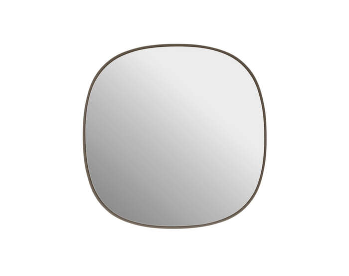 Zrkadlo Framed Mirror 40 cm, taupe/clear