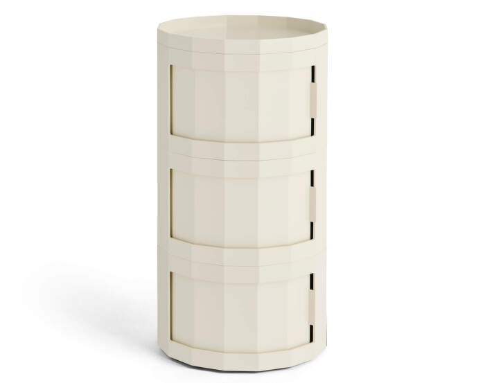 Úložný stolík Facet Cabinet 30, eggshell