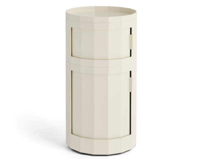 Úložný stolík Facet Cabinet 110, eggshell