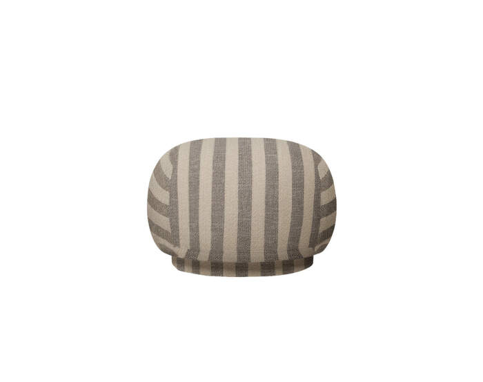 Pouf Rico Louisiana, sand/off-white