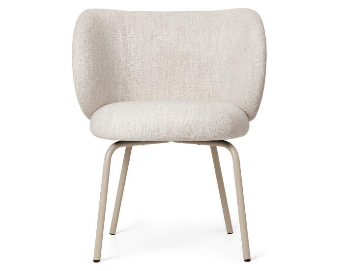 Jídelní židle Rico, Bouclé off-white  cashmere