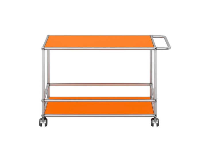 Servírovací vozík USM Haller, pure orange