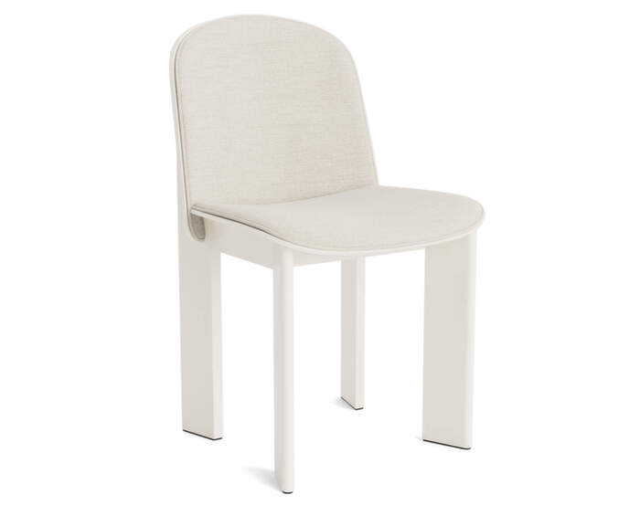 Stolička Chisel 65, cream white lacquered beech / Mode 011