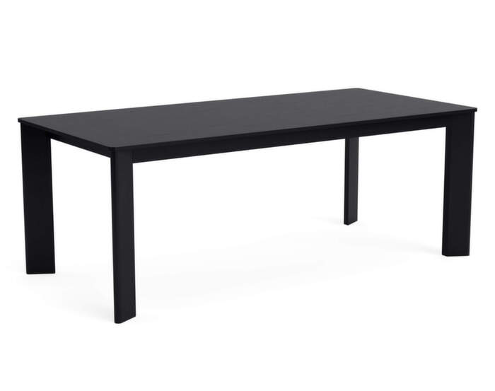 Stôl Chisel 30 Rectangular 200x95, black lacquered oak