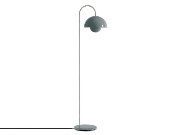 Stojací lampa Flowerpot VP12, stone blue