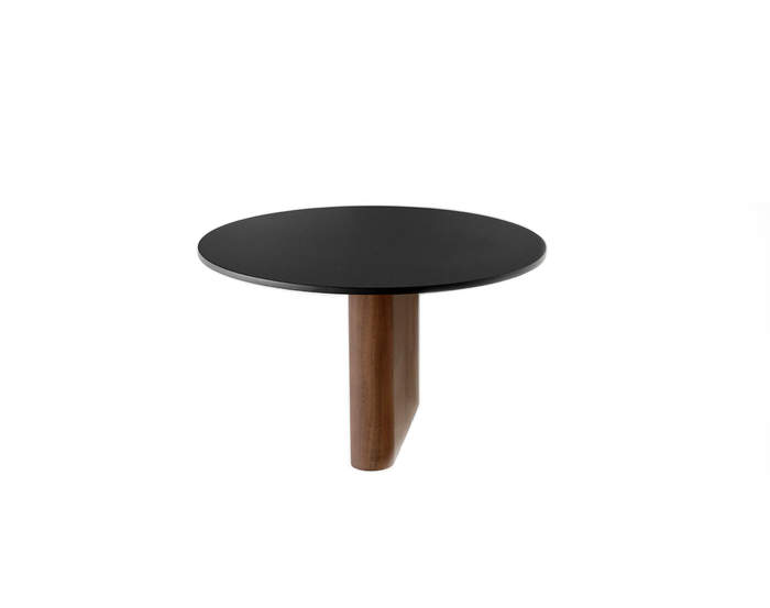 Police Column JA1, walnut/black aluminium