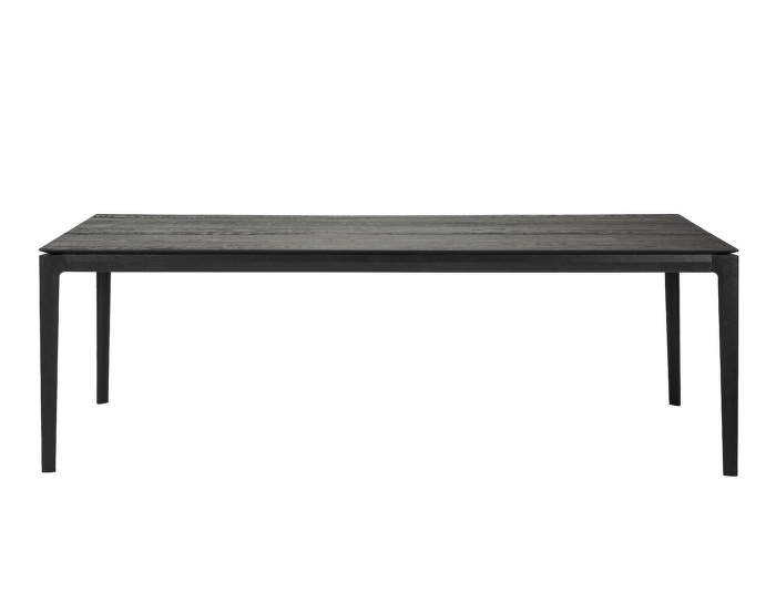 Oak Bok black dining table