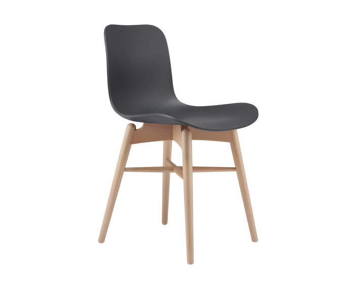 Langue Chair  Wood, natural /anthracite black