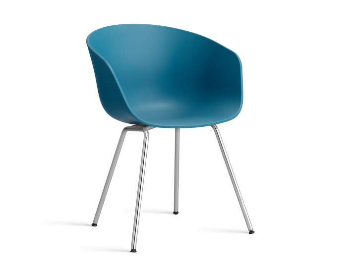 stolicka AAC 26 Chair Chromed Steel, azure blue