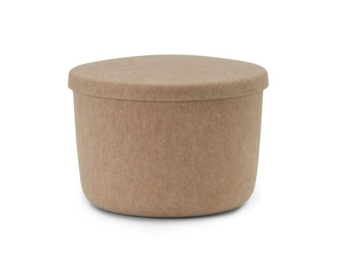 pouf-Hide Storage Pouf Small, sand