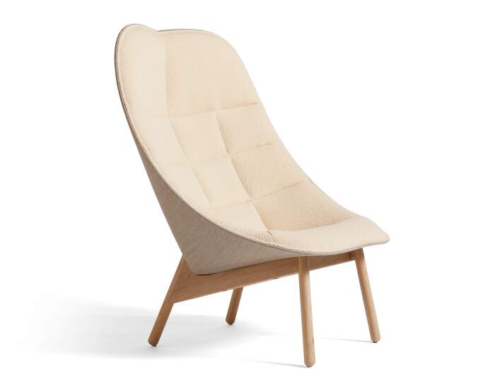 kreslo-Uchiwa Quilted Armchair Oak, Flamiber Sand J7 / Remix 233