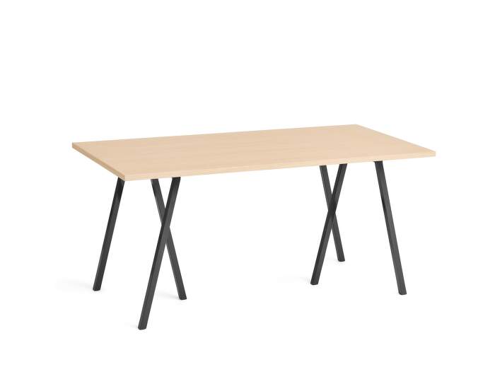stul-Loop Stand Table 160, oak/black