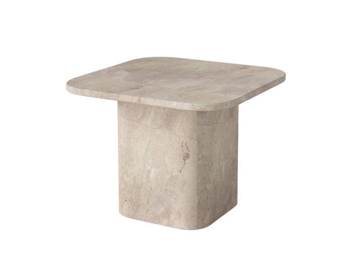 Vonkajší konferenčný stôl Eida 55x55, beige marble