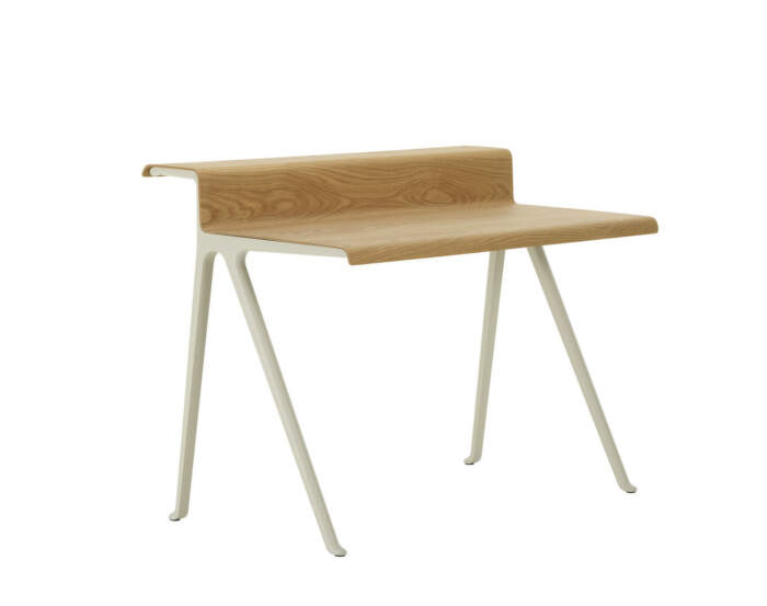 Pracovný stôl Courier, light oak/chalk