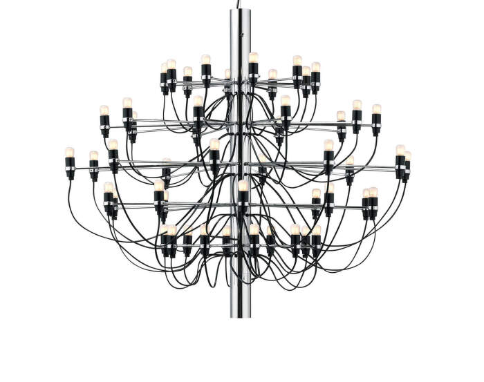 Luster 2097/50 Frosted Bulbs, chrome