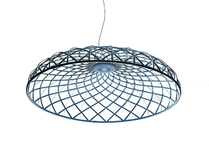 Závesné svietidlo Skynest, blue tourmaline