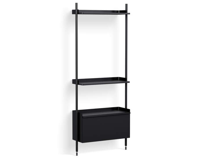 Policový systém Pier kombinácia 141, black