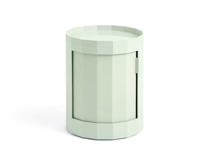 Úložný stolík Facet Cabinet Low, soft mint