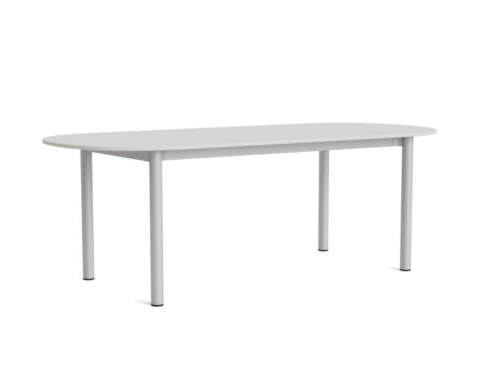 Stôl Annex Oblong 220x95, anonised/cloud grey