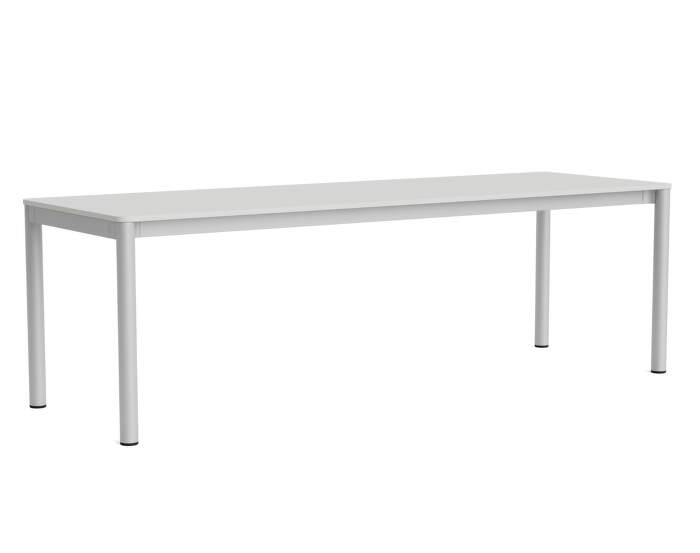 Stôl Annex Flush 240x80, anonised/cloud grey