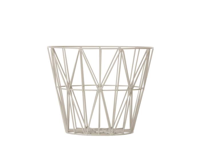 Wire Basket Small, Grey