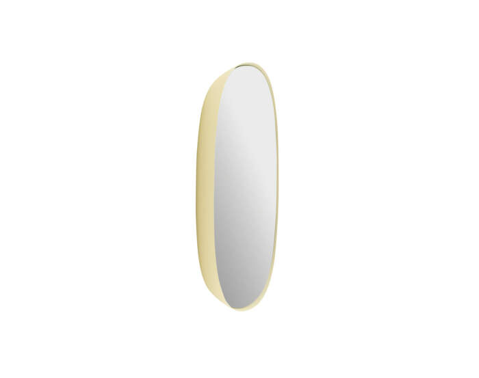 Zrkadlo Framed Mirror 40 cm, light yellow/clear