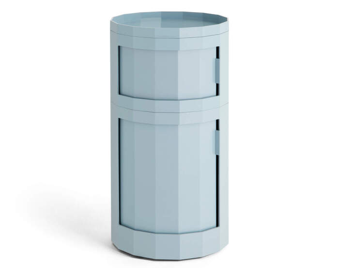 Úložný stolík Facet Cabinet 110, misty blue