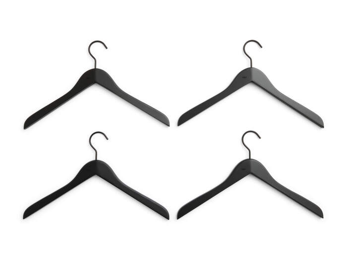 Ramienka Smooth Slim set 4ks, black