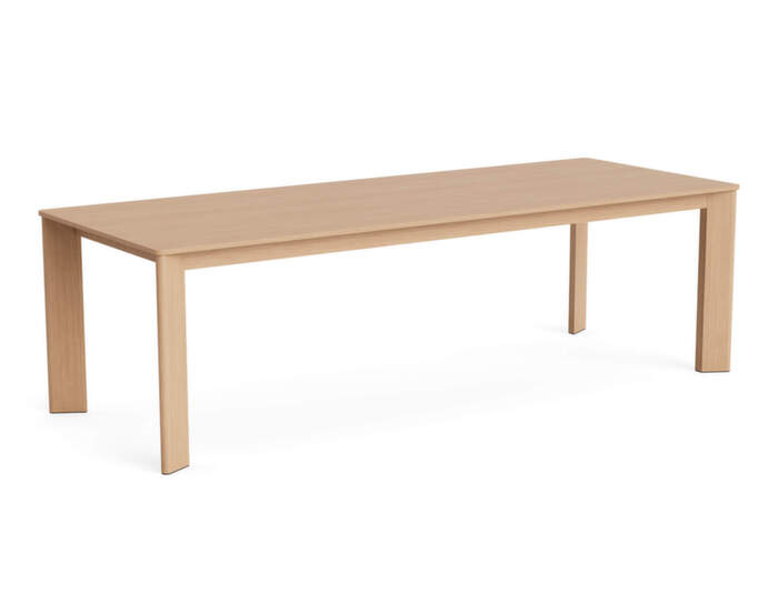 Stôl Chisel 30 Rectangular 250x95, lacquered oak
