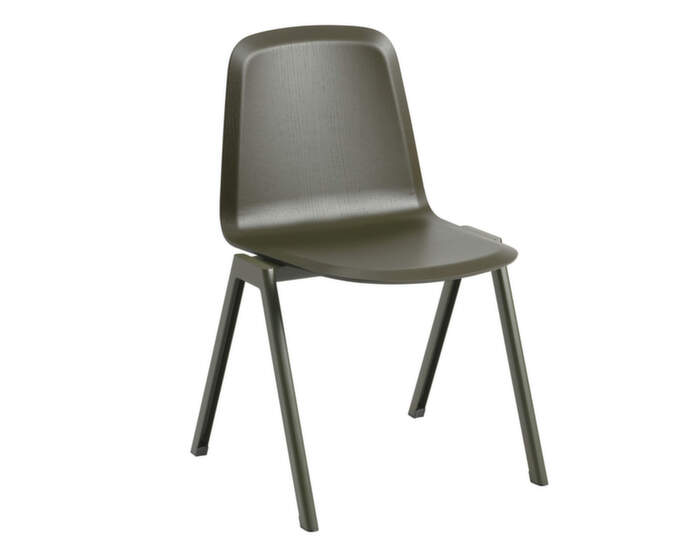 Stolička Brink A-Base, dark olive