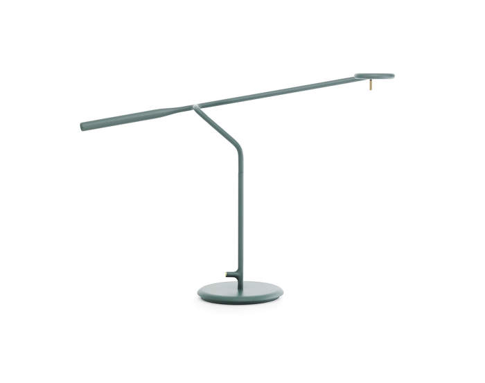 Stolná LED lampa Flow, dark green