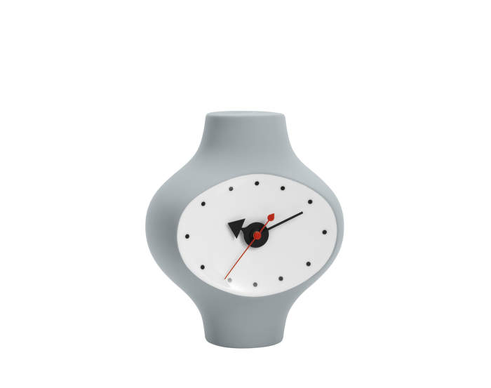 Stolové hodiny Vitra Ceramic Clock, dark grey