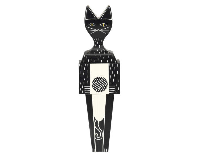 Wooden Doll Cat Large