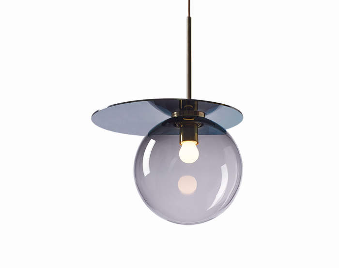 Lampa Umbra, smoke/blue