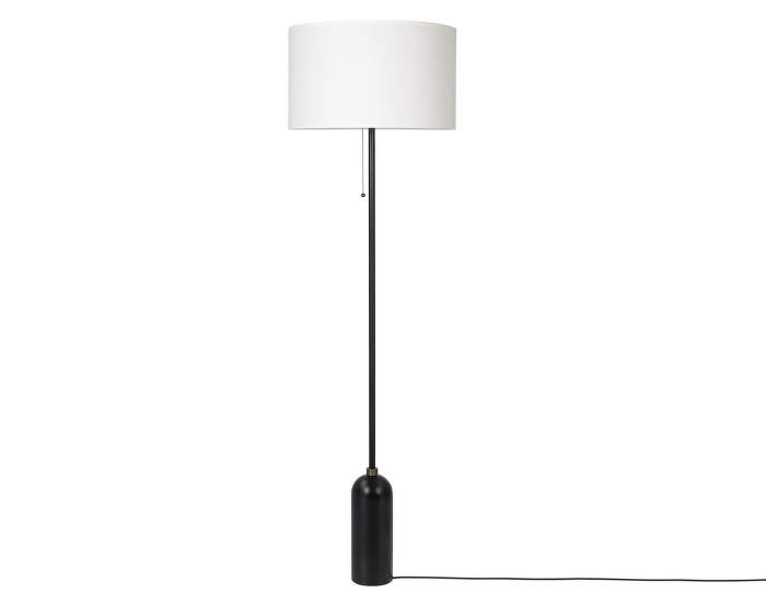 Gravity-floor-lamp-blackened-steel-white-shade