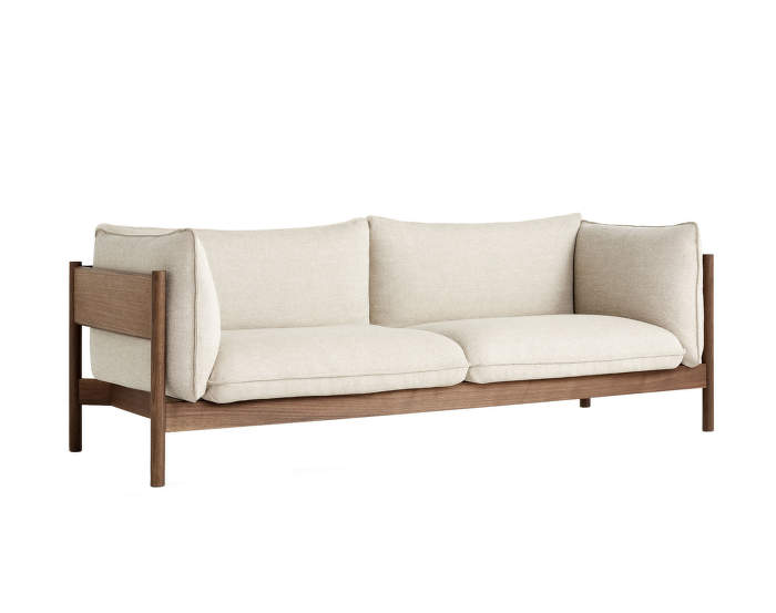 Arbour 3 seater, oiled solid walnut / Hallingdal 220