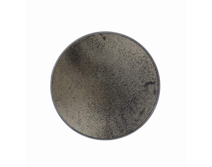 Bronze wall mirror, 48 cm