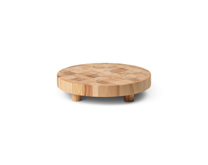 Chess Cutting Board Round Small