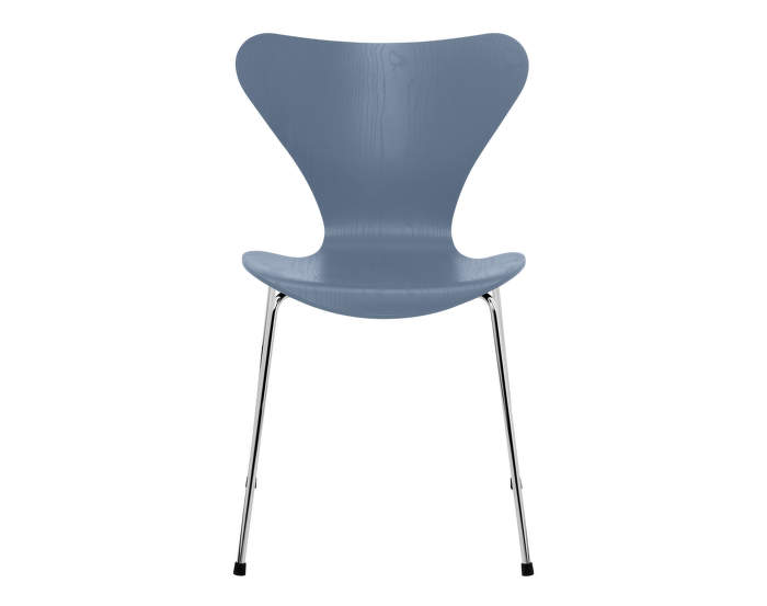 Series 7 Chair, dusk blue / chrom