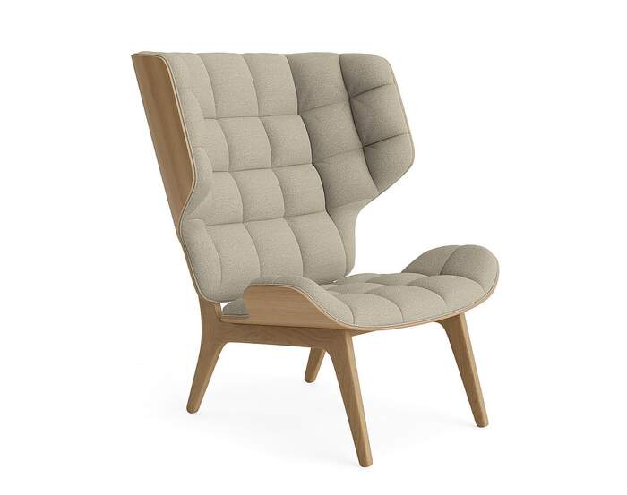 kreslo-Mammoth Chair, natural oak / Hallingdal 220